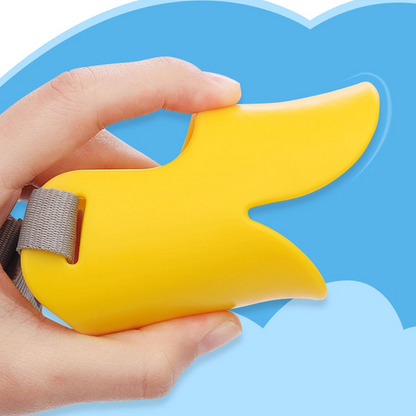 KOLAW Duckbill Dog Muzzle - Adjustable Silicone Mouth Cover to Help Deter Barking & Biting for Small to Medium Dogs