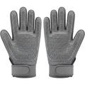 Kolaw Double Sided Pet Grooming Glove Gray Pair