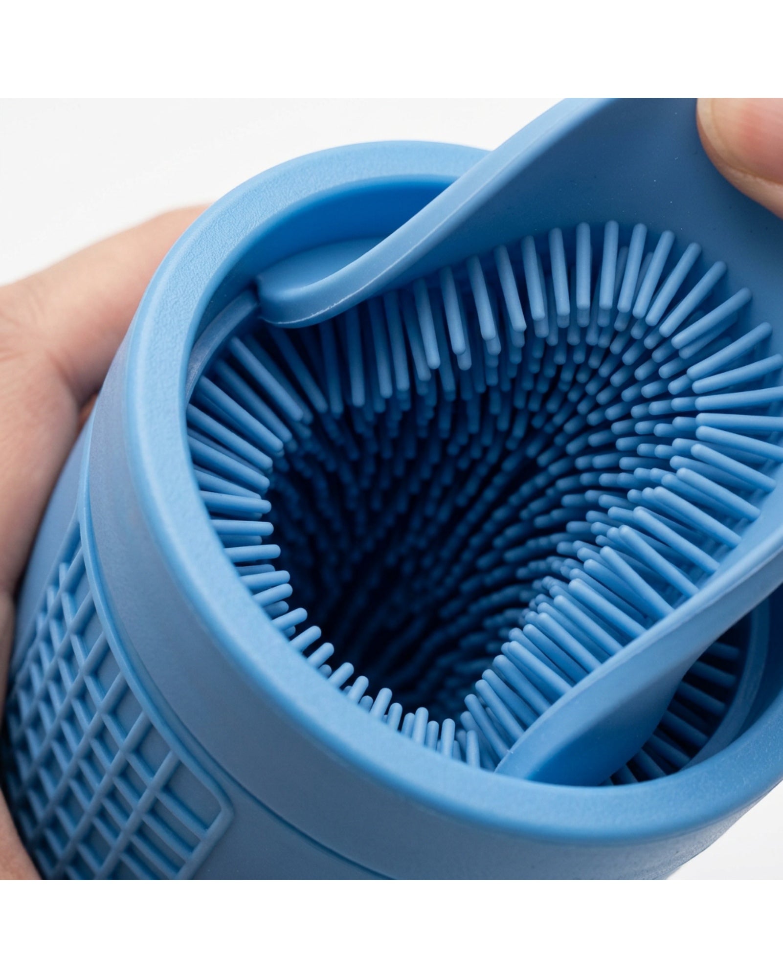 Kolaw Silicone Pet Paw Cleaner Cup Blue 6 in