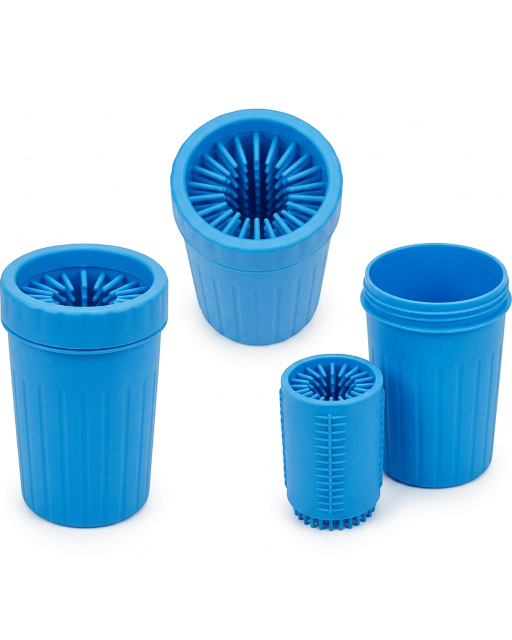 Kolaw Silicone Pet Paw Cleaner Cup Blue 6 in